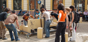 Acción urbana participativa
